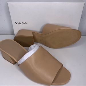 Vince. Karissa Nude leather